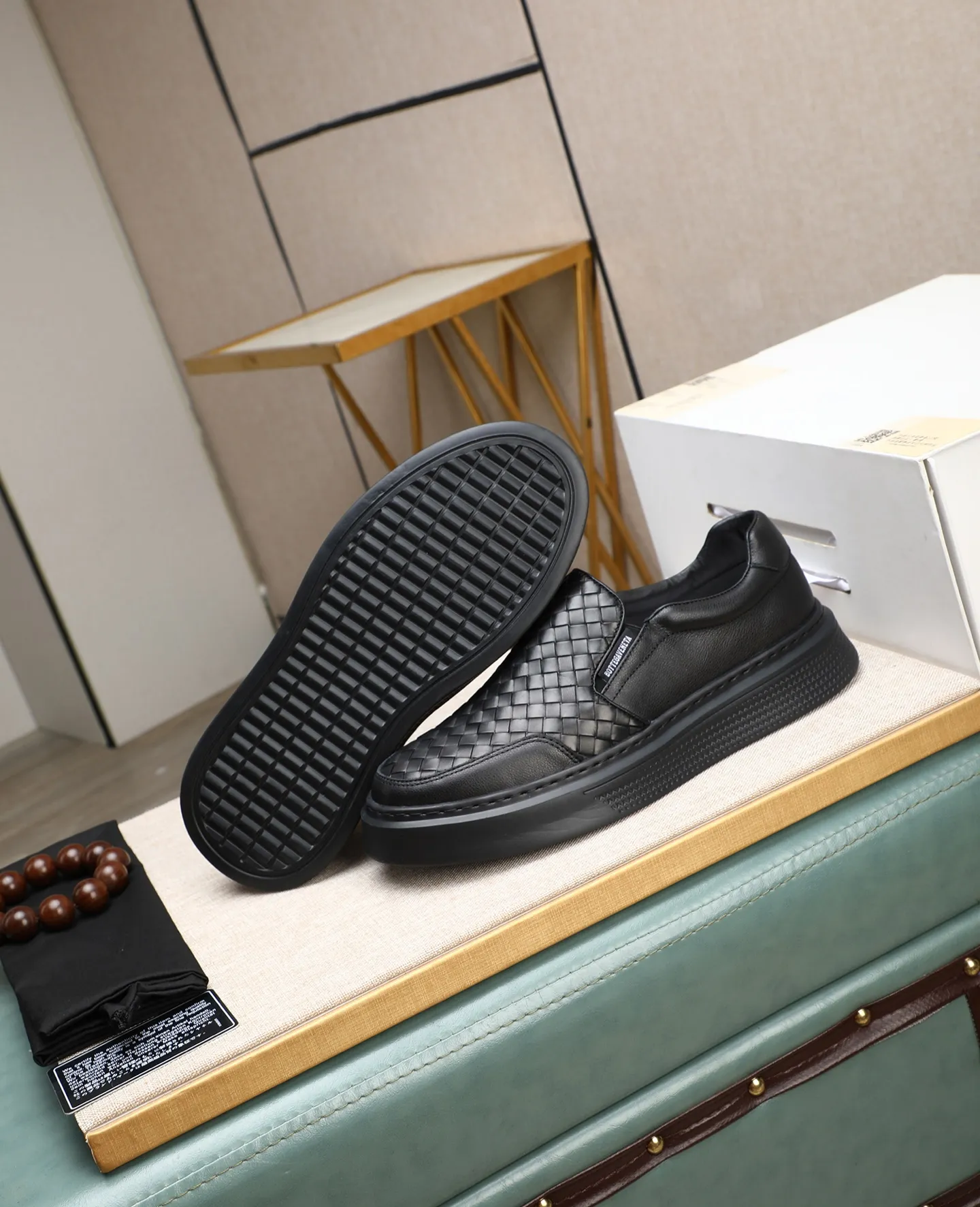 Men's shoes 💰500 [Botte* Venetta (BV)] Official website synchronized, high-end quality! 38-45
